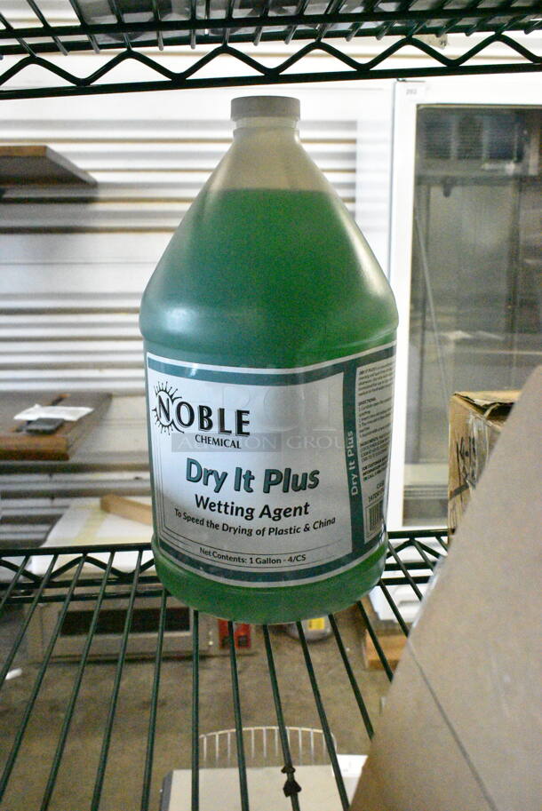 4 BRAND NEW SCRATCH AND DENT! Items Including 3 Manitowoc Descaler Jugs and 1 Noble Dry It Plus Wetting Agent Jug. 4 Times Your Bid! - Image 6 of 6