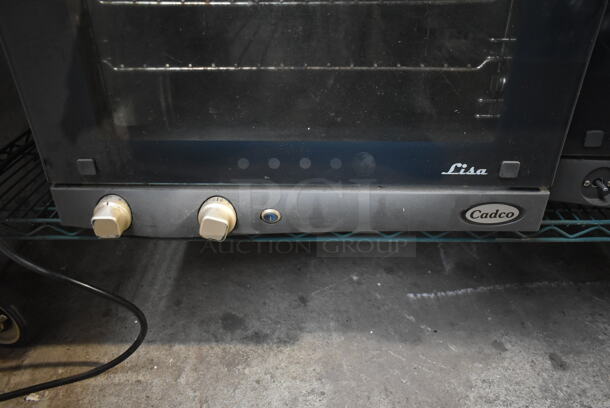 2012 Cadco XAF013 Lisa Stainless Steel Commercial Countertop Electric Powered Convection Oven. 120 Volts, 1 Phase. Tested and Working! - Image 2 of 4