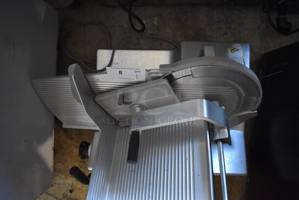 2012 Bizerba GSP H Stainless Steel Commercial Countertop Meat Slicer. 120 Volts, 1 Phase. 25x28x24. Cannot Test Due To Cut Power Cord - Image 6 of 7