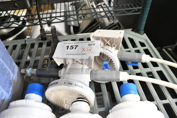 ALL ONE MONEY! Lot of 2 Water Filter Heads and 3 C Pure Water Filter Cartridges.  - Image 2 of 8