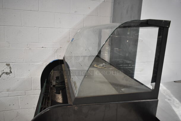 Structural Concepts Oasis Metal Commercial Floor Style Black Refrigerated Dual Service Merchandiser Case. 115/230 Volts, 1 Phase. - Image 3 of 7