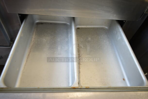 Traulsen RDT 2-24 DUT Stainless Steel Commercial Dual Temperature Cooler Freezer on Commercial Casters. 115 Volts, 1 Phase. Tested and Working! - Image 6 of 11