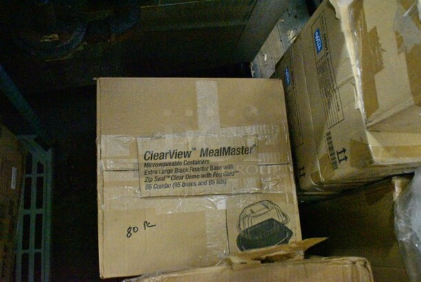 PALLET LOT of 22 BRAND NEW Boxes Including 29501 2 Cup Drink Carrier, Bell Marque Napkins, ClearView MealMaster Microwaveable Containers, 2 Boxes Wish 60209A Hand Sanitizer, Gift Bag Vogue, 4558022022 32 oz Iced Tea Cups, Pacific Blue 10440 Dispenser, 37410KWHITE Foam White Trays. 22 Times Your Bid!  - Image 5 of 12