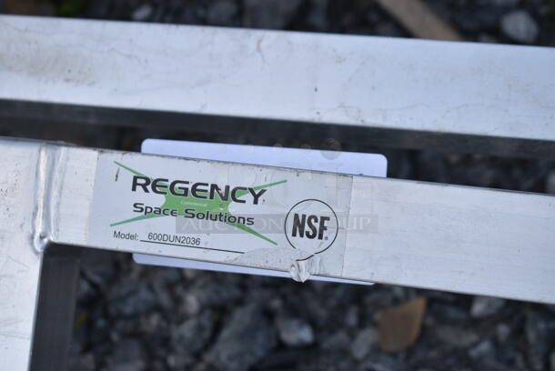 3 BRAND NEW SCRATCH AND DENT! Regency Metal Dunnage Racks; 2 600DUN2036 and 1 600DUN2048. 3 Times Your Bid! - Image 6 of 8