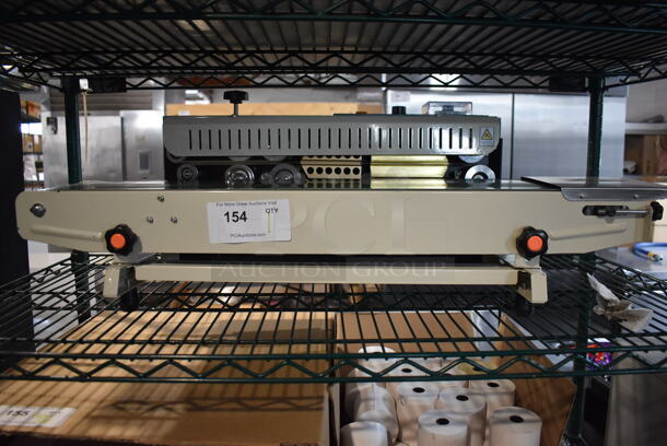 Metal Commercial Countertop Conveyor. 110 Volts, 1 Phase.