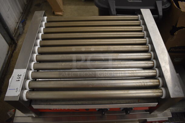 Avantco 177RG1830NS Stainless Steel Commercial Countertop Hot Dog Roller. 120 Volts, 1 Phase. 23x19x9. Tested and Does Not Power On - Image 4 of 7