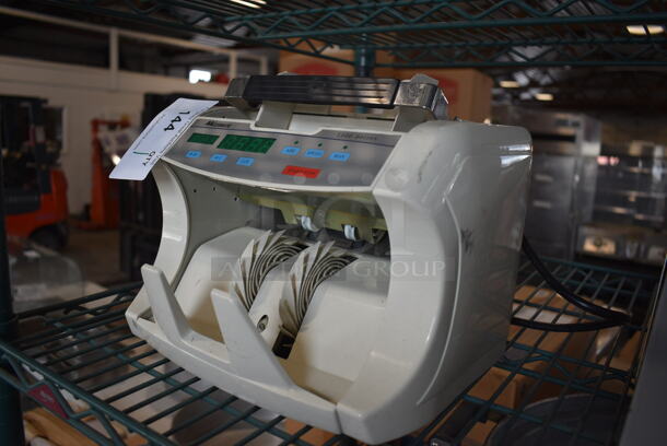 Accurate Model 1200 Metal Countertop Bill Counting Machine. 110 Volts, 1 Phase. 10.5x10x8. Tested and Working! - Image 2 of 4