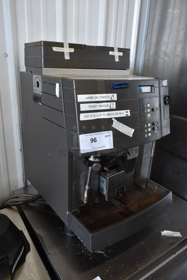 Schaerer Ambiente Stainless Steel Commercial Countertop Coffee Espresso Machine w/ 2 Hoppers and Steam Wand. 210 Volts.  - Image 2 of 10