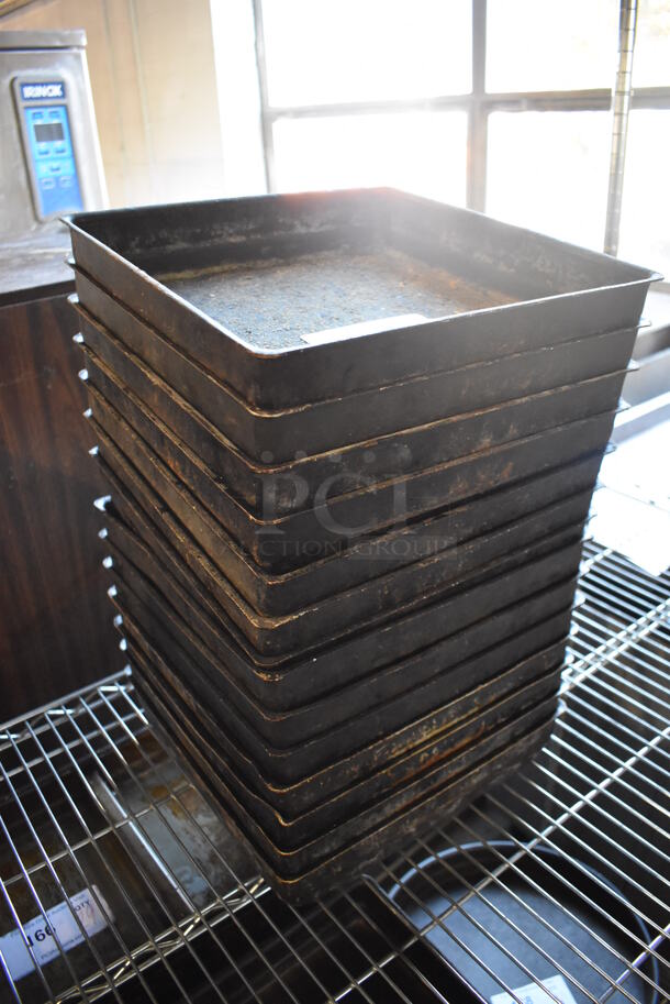 14 Metal Square Baking Pans. 12x12x2. 14 Times Your Bid! - Image 3 of 3