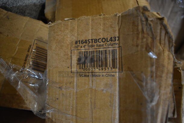 5 BRAND NEW Boxes of Lancaster Table & Seating 164STBCOL437 Table Base and Column. 5 Times Your Bid! - Image 3 of 7