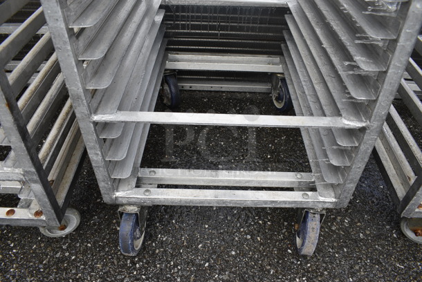 Metal Commercial Pan Transport Rack on Commercial Casters. 20.5x26x70 - Image 4 of 4