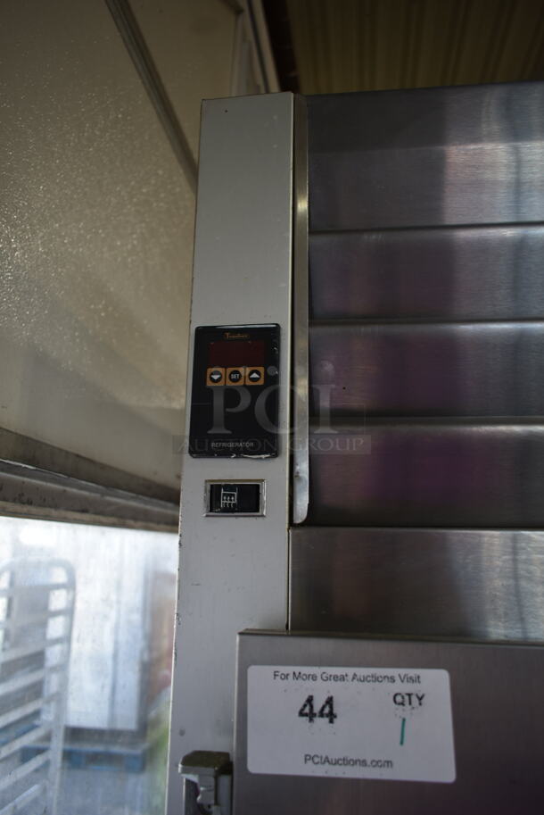Traulsen G20010 Stainless Steel Commercial 2 Door Reach In Cooler. 115 Volts, 1 Phase. Tested and Powers On But Does Not Get Cold - Image 2 of 7