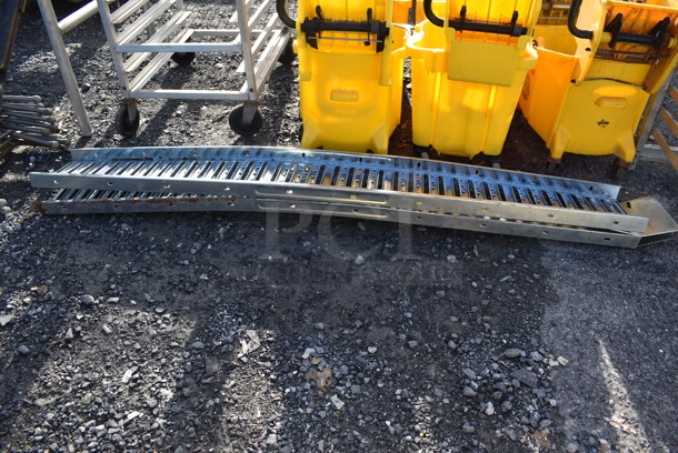 2 Metal Ramps. 76x9x2. 2 Times Your Bid! - Image 2 of 5