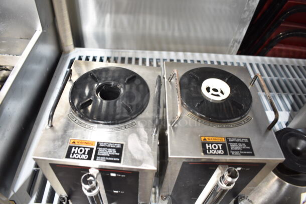 4 Various Metal Items; 3 Satellite Servers and 1 Coffee Pot. 4 Times Your Bid! - Image 3 of 11
