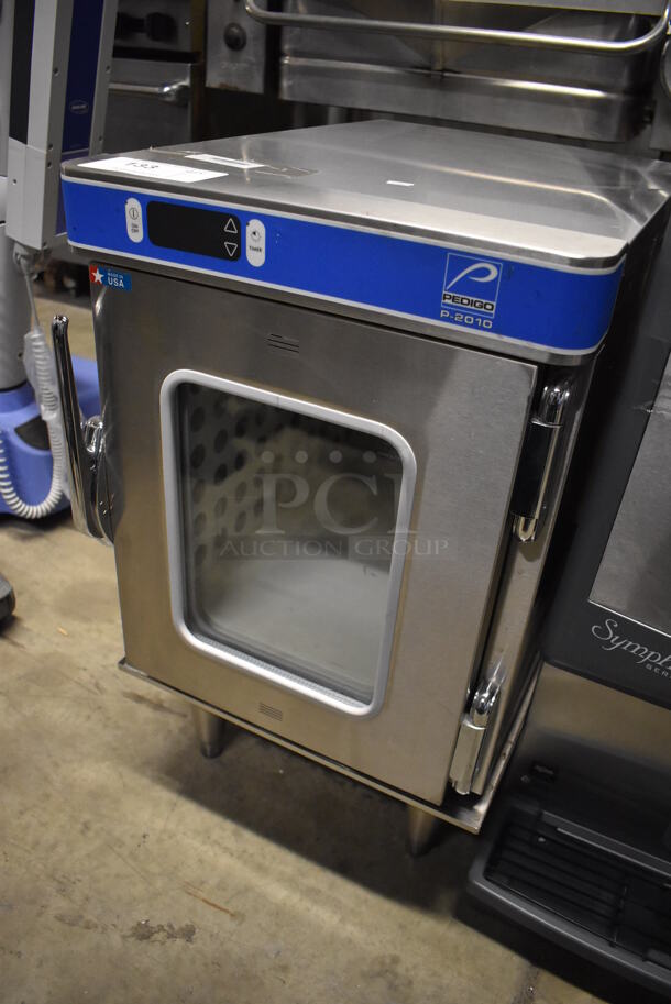 Alto Shaam P-2010 Stainless Steel Commercial Electric Powered Warming Holding Cabinet. 120 Volts, 1 Phase. 16x24x27. Tested and Powers On But Does Not Get Warm - Image 2 of 6