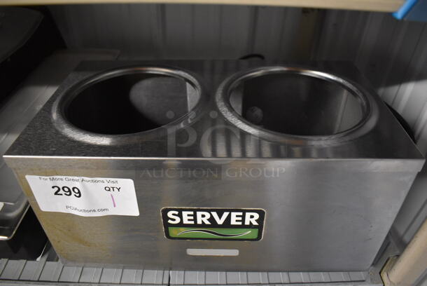 Server Stainless Steel Commercial Countertop Cone Dip Bin. 120 Volts, 1 Phase. 15x8x9 - Image 4 of 7