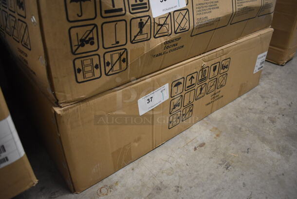 BRAND NEW SCRATCH AND DENT! Frigidaire FCCG3027AB 30" 4 Burner Gas Cooktop. Stock Picture Used For Gallery Picture. - Image 5 of 5