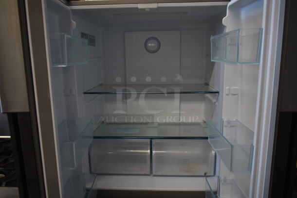 Haier HRQ16N3BGS Stainless Steel Commercial Cooler Freezer. 115 Volts, 1 Phase. Tested and Working! - Image 5 of 8