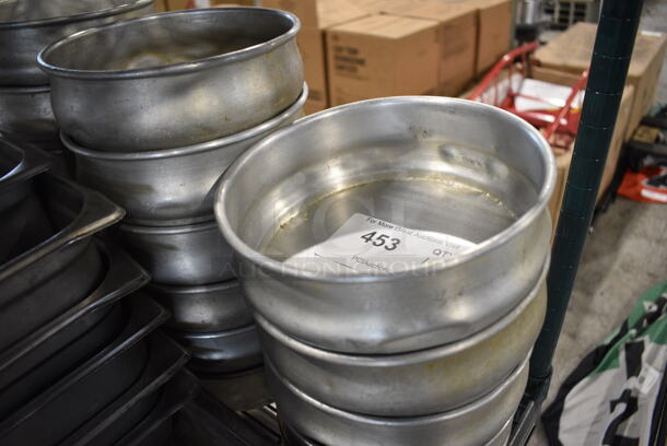 17 Metal Round Baking Pans. 8x8x2.5. 17 Times Your Bid! - Image 2 of 3