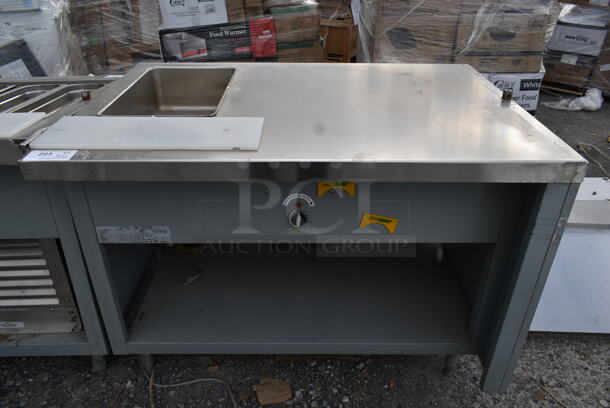 Duke SUB-FC-206-RT Subway Stainless Steel Commercial Food Warmer Prep Station. 120 Volts, 1 Phase. 