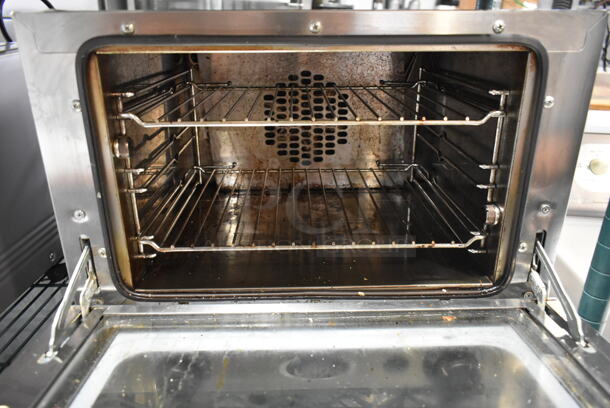 Cadco Unox XA006 Stainless Steel Countertop Electric Powered Convection Oven. 120 Volts, 1 Phase. Tested and Working! - Image 3 of 4