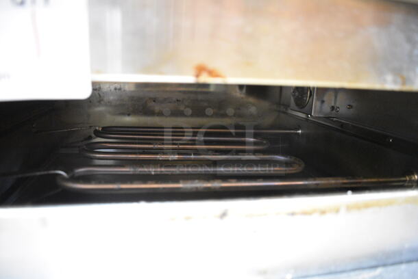 2024 Crosson FPO-13 Stainless Steel Commercial Countertop Electric Powered Pizza Oven. Missing Door and Handle. 120 Volts, 1 Phase. Tested and Working! - Image 3 of 4
