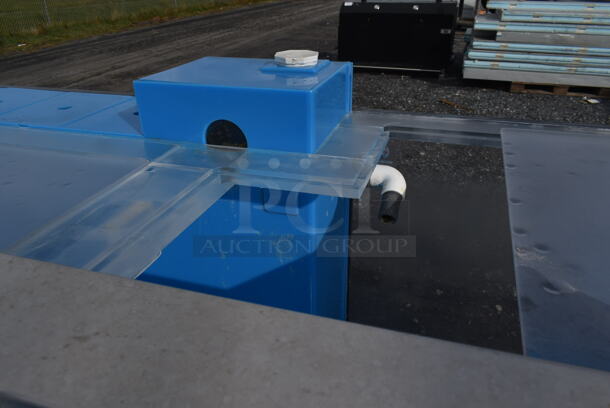 Stark 8' LOBSTER TANK Stainless Steel Commercial Floor Style Aquarium / Fish Tank. 115/220 Volts, 1 Phase. - Image 8 of 12