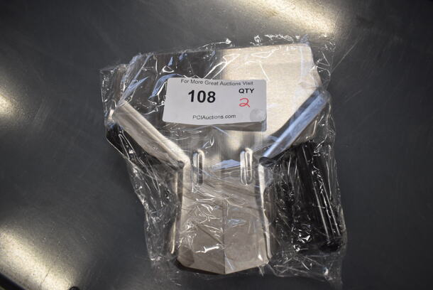 2 BRAND NEW! Stainless Steel Fry Scoopers. 8.5x9x2. 2 Times Your Bid! - Image 1 of 3