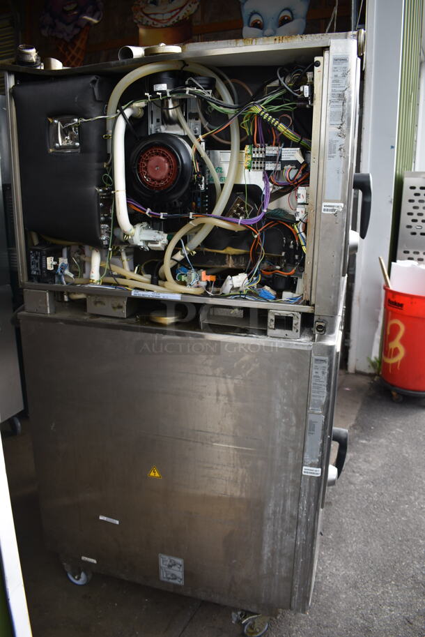 2 2019 Rational Self Cooking Center SCC WE 62/ SCC WE 102 Commercial Stainless Steel Double Deck Electric Combi Oven On Commercial Casters. 480V, 3 Phase. 2 Times Your Bid! - Image 3 of 9