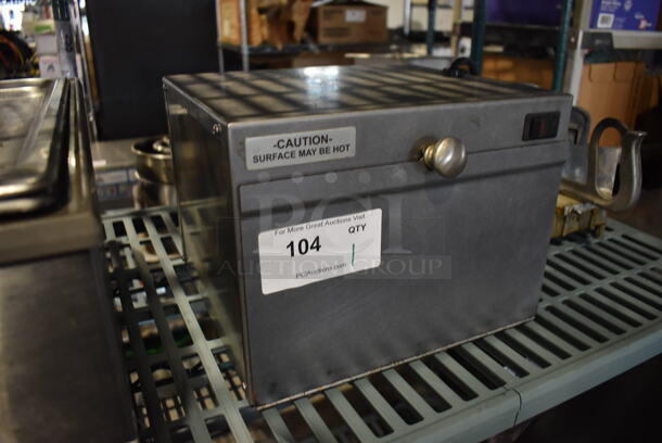 Sertek NG014300 Stainless Steel Commercial Countertop Tortilla Warmer. 120 Volts, 1 Phase. 13x12x10. Tested and Powers On But Does Not Get Warm - Image 3 of 6