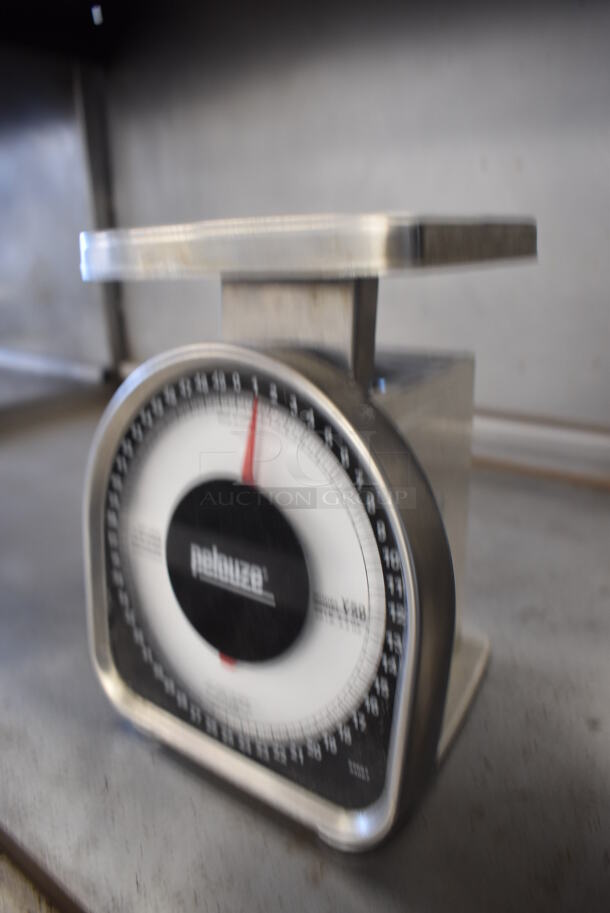 Pelouze Y50 Stainless Steel Countertop Food Portioning Scale. 6.5x7x9 - Image 3 of 5
