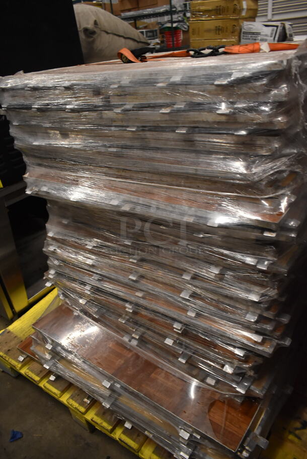 TWO PALLET LOT of Approximately 108 PFM Dance Floor Pieces. Makes About a 30'x30' Dance Floor.  - Image 4 of 7