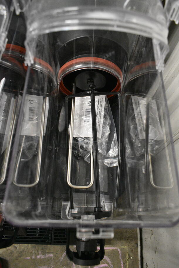 BRAND NEW SCRATCH AND DENT! Narvon 378RBD5G3 Stainless Steel Triple 5 Gallon Bowl Refrigerated Beverage Dispenser. 115 Volts, 1 Phase. Tested and Working! - Image 5 of 9