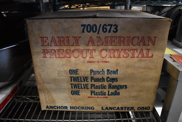 ALL ONE MONEY! Tier Lot of Various Items Including Poly Bowls, Metal Trays, Weber Grill Grate, Metal Bowl and Punch Bowl Set - Image 2 of 5