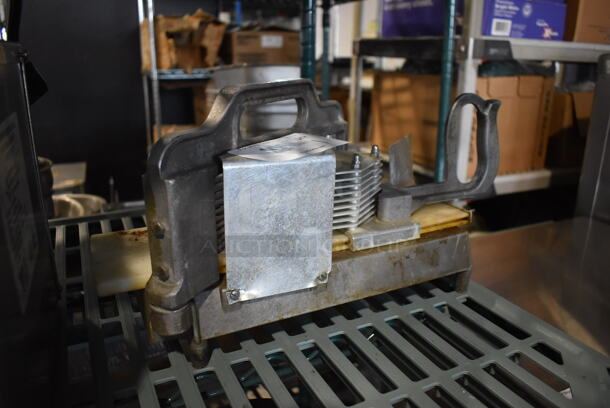 Winco Metal Countertop Tomato Slicer. 8x17x8.5 - Image 3 of 5