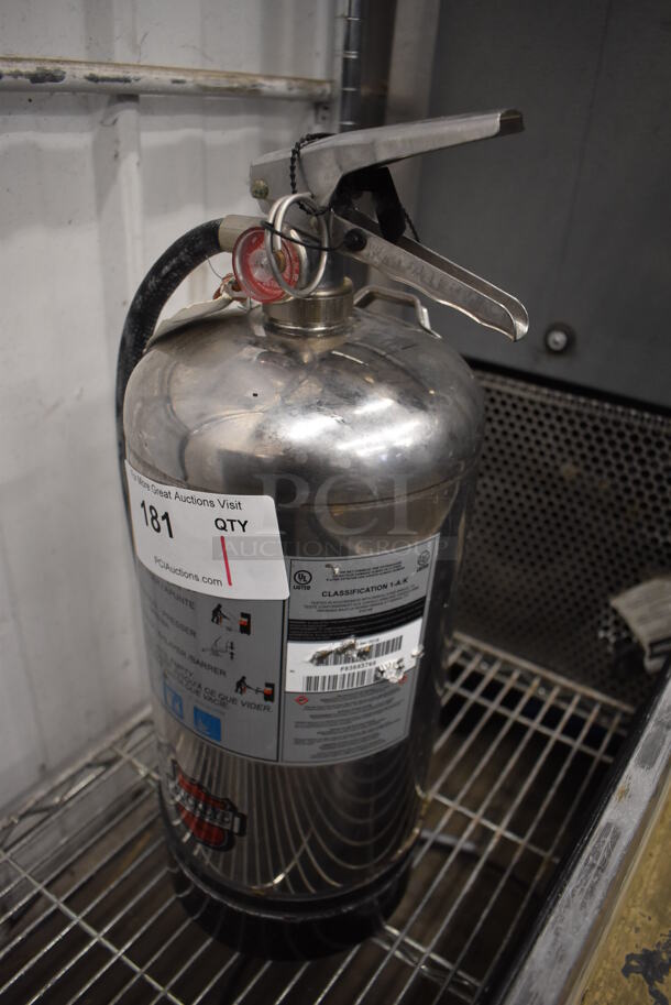 Buckeye Wet Chemical Fire Extinguisher. 8x8x20 Buyer Must Pick Up - We Will Not Ship This Item. - Image 2 of 4