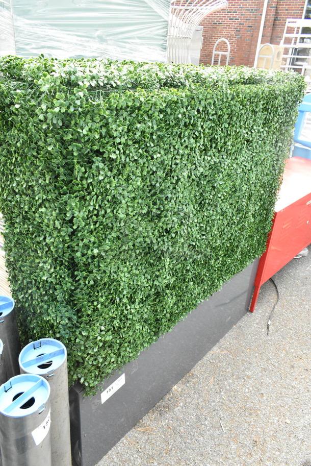 Fake Foliage Wall.  - Image 1 of 2