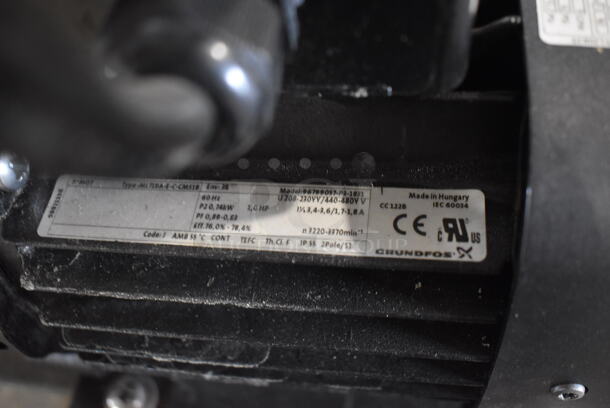 Smart Guard Stainless Steel Commercial Floor Style Reverse Osmosis System. 208-230/440-480 Volts, 3 Phase.  - Image 4 of 6