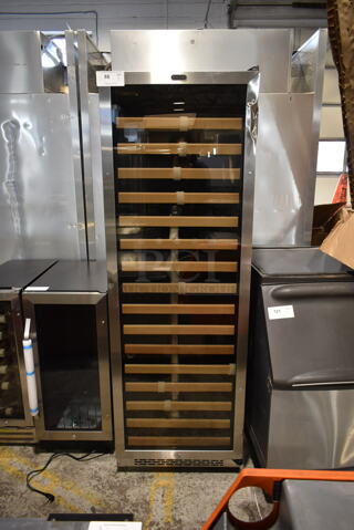 BRAND NEW SCRATCH AND DENT! Whynter BWR-1662SD 166 Bottle Built-in Stainless Steel Compressor Wine Refrigerator Merchandiser. 115 Volts, 1 Phase. Tested and Working!