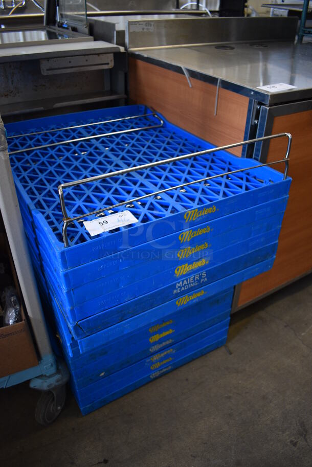 ALL ONE MONEY! Lot of Blue Poly Bread Baskets! 22.5x29x6 - Image 3 of 4