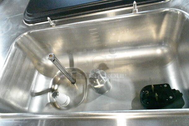 Taylor C713-33 Stainless Steel Commercial Floor Style Water Cooled 2 Flavor w/ Twist Soft Serve Ice Cream Machine on Commercial Casters. 208-230 Volts, 3 Phase. - Image 7 of 10