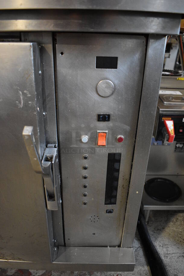 Stainless Steel Commercial Electric Powered Half Size Convection Oven w/ View Through Door and Metal Oven Racks. 208 Volts, 3 Phase. 32x28x33.5 - Image 3 of 6