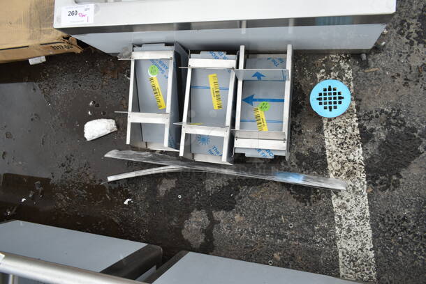 BRAND NEW SCRATCH AND DENT! Regency 600SM20286 33" 16-Gauge Stainless Steel One Compartment Floor Mop Sink - 28" x 20" x 6" Bowl - Image 3 of 6