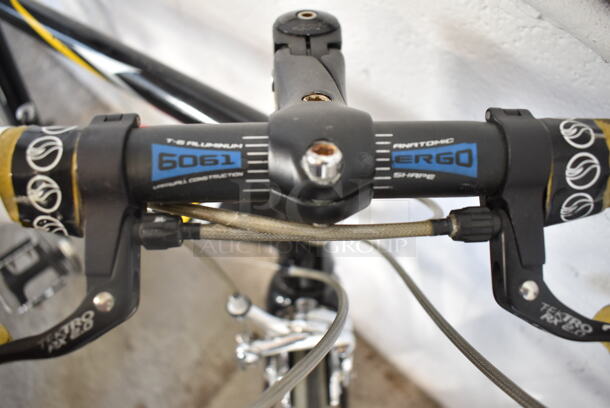 Giant OCR3 Black, Yellow and White Metal Road Bicycle. 18x66x37 - Image 8 of 8