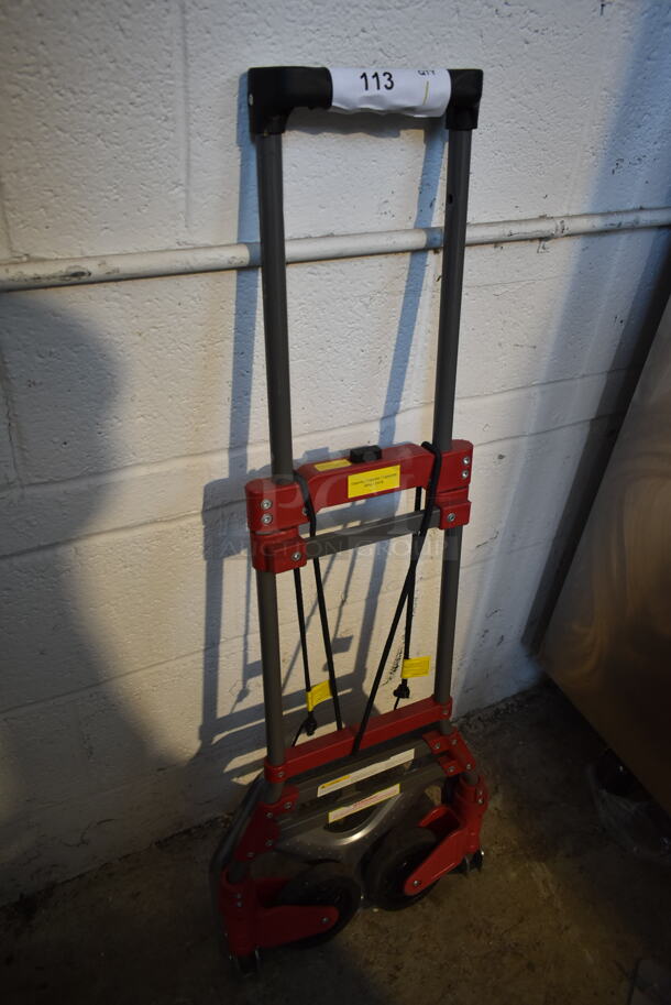 Milwaukee Red and Gray Furniture Dolly. - Image 3 of 6