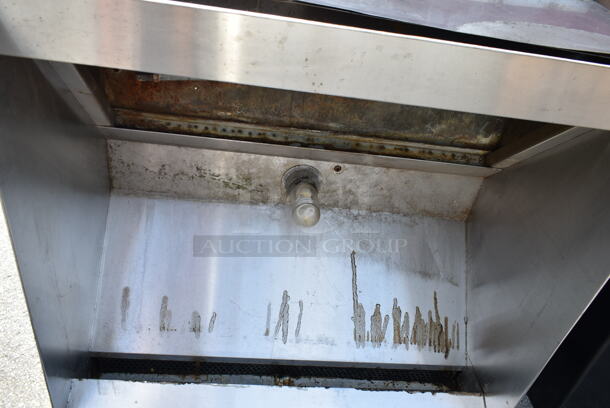 Metal Commercial Grease Hood w/ Light.  - Image 3 of 4