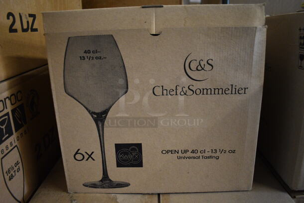 24 BRAND NEW IN BOX! Chef & Sommelier Flute Glasses. 3x3x9.25. 24 Times Your Bid! - Image 3 of 3