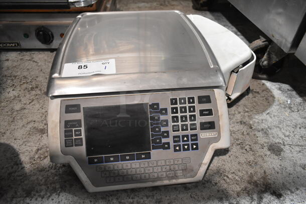 Hobart Quantum Metal Countertop Scale. 120 Volts, 1 Phase. Cannot Test Due To Missing Power Cord