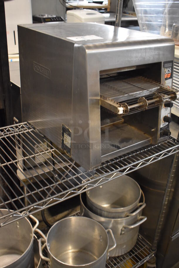Holman QCS-2-800 Stainless Steel Commercial Countertop Electric Powered Oven. 208 Volts, 1 Phase.  - Image 3 of 7