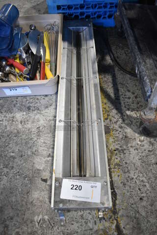 Hatco Model GRA-36 Metal Commercial Warming Strip. 120 Volts, 1 Phase. 36x6x2.5